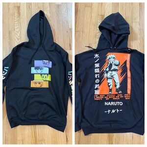 2 Anime Graphic Sweatshirts/Hoodies